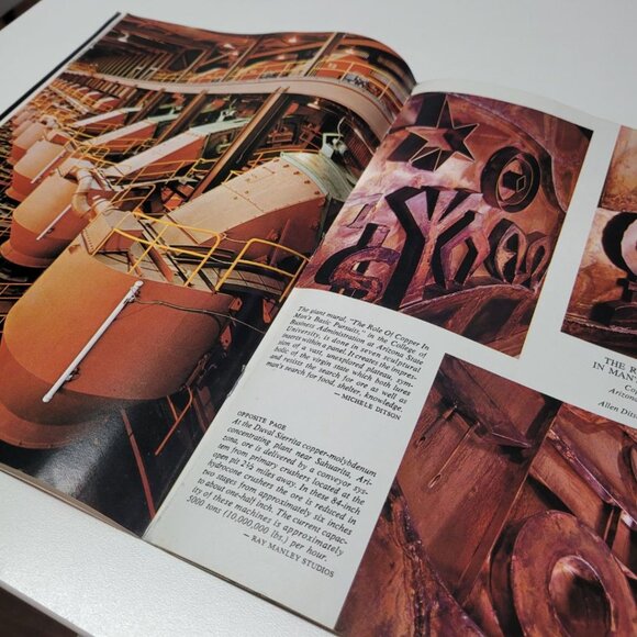 Arizona Highways October 1975 Kachina Doll Copper Industry Vintage Art Barzona - Picture 9 of 12